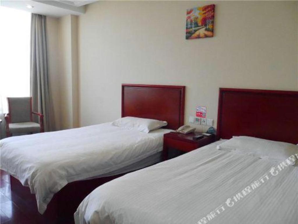 Greentree Inn Tianjin Wuqing Distric Bohai Market Exterior photo